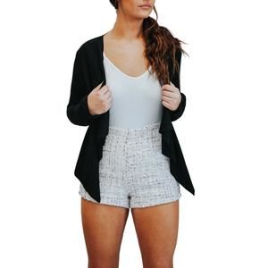 NEW SHE + SKY pro tip blazer in black